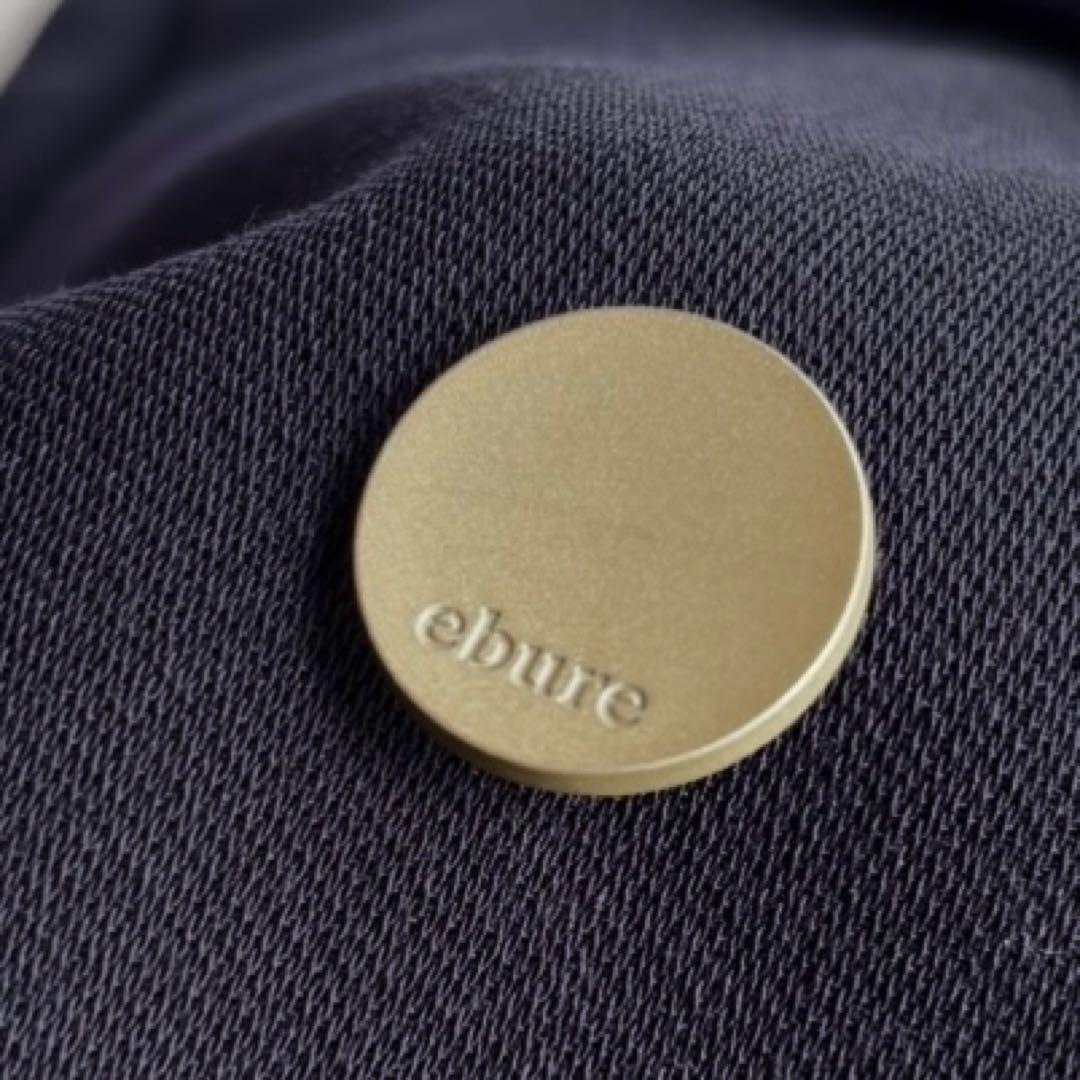 【美品 エブール ライトドライウール 6釦ダブルジャケット 近年モデル 金ボタン