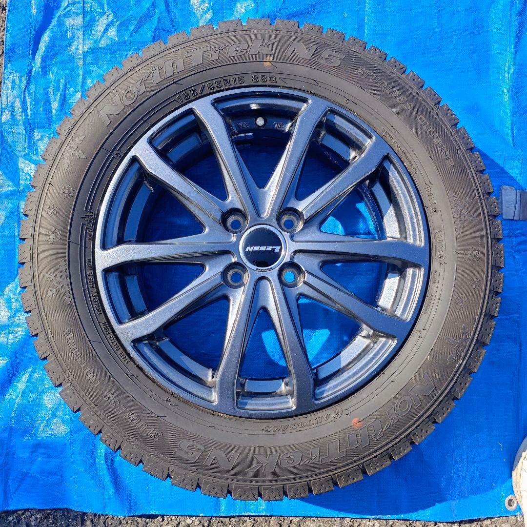 O*i様 185/65R15 NorthTreyN5 スタッドレスタイヤホイール