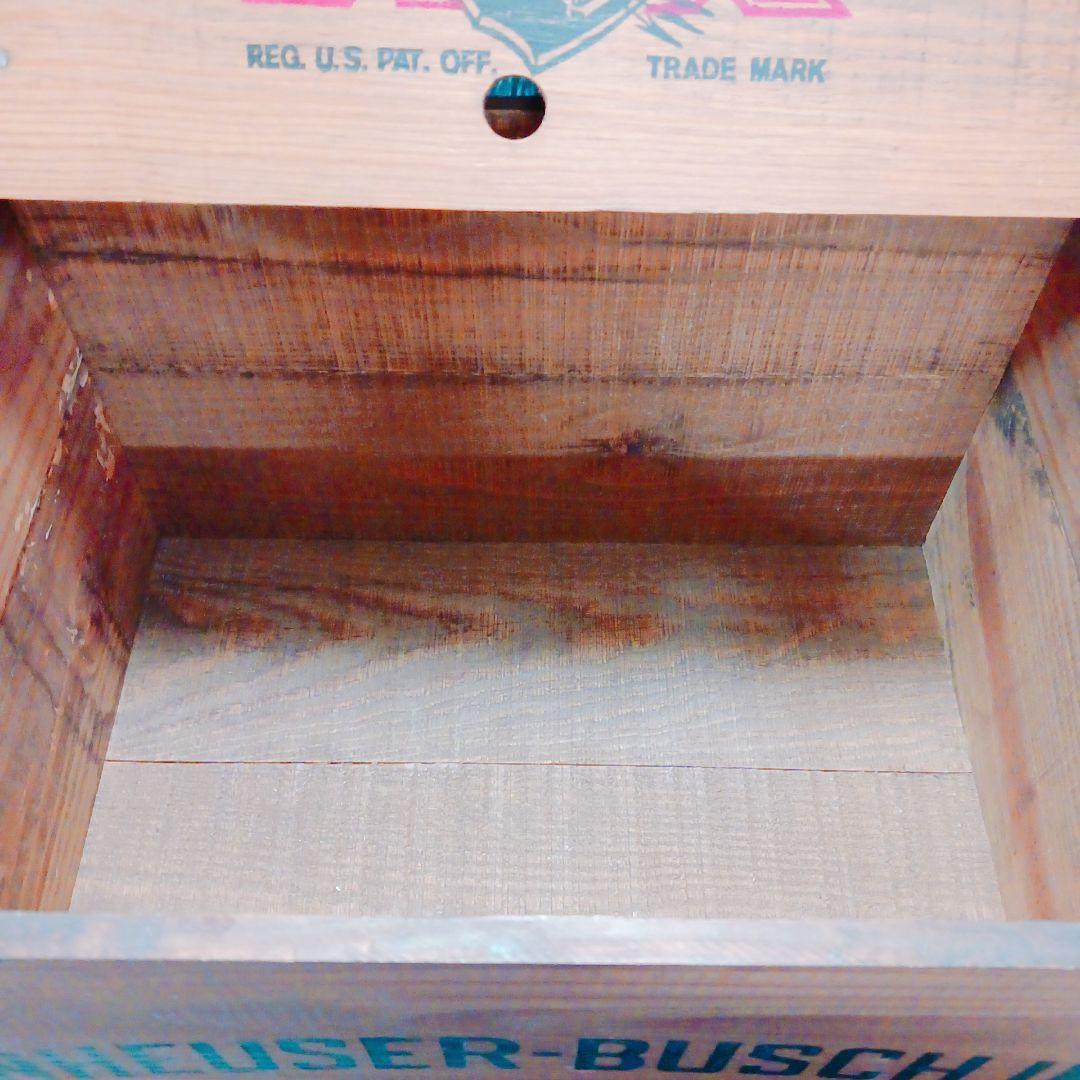 ❤️Budweiser❤️ヴィンテージ✨木箱 Anheuser-Busch 限定