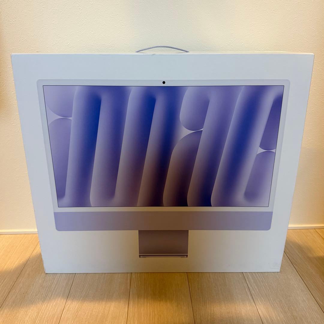 Apple iMac 24inch M4 PURPLE 24GB×512GB