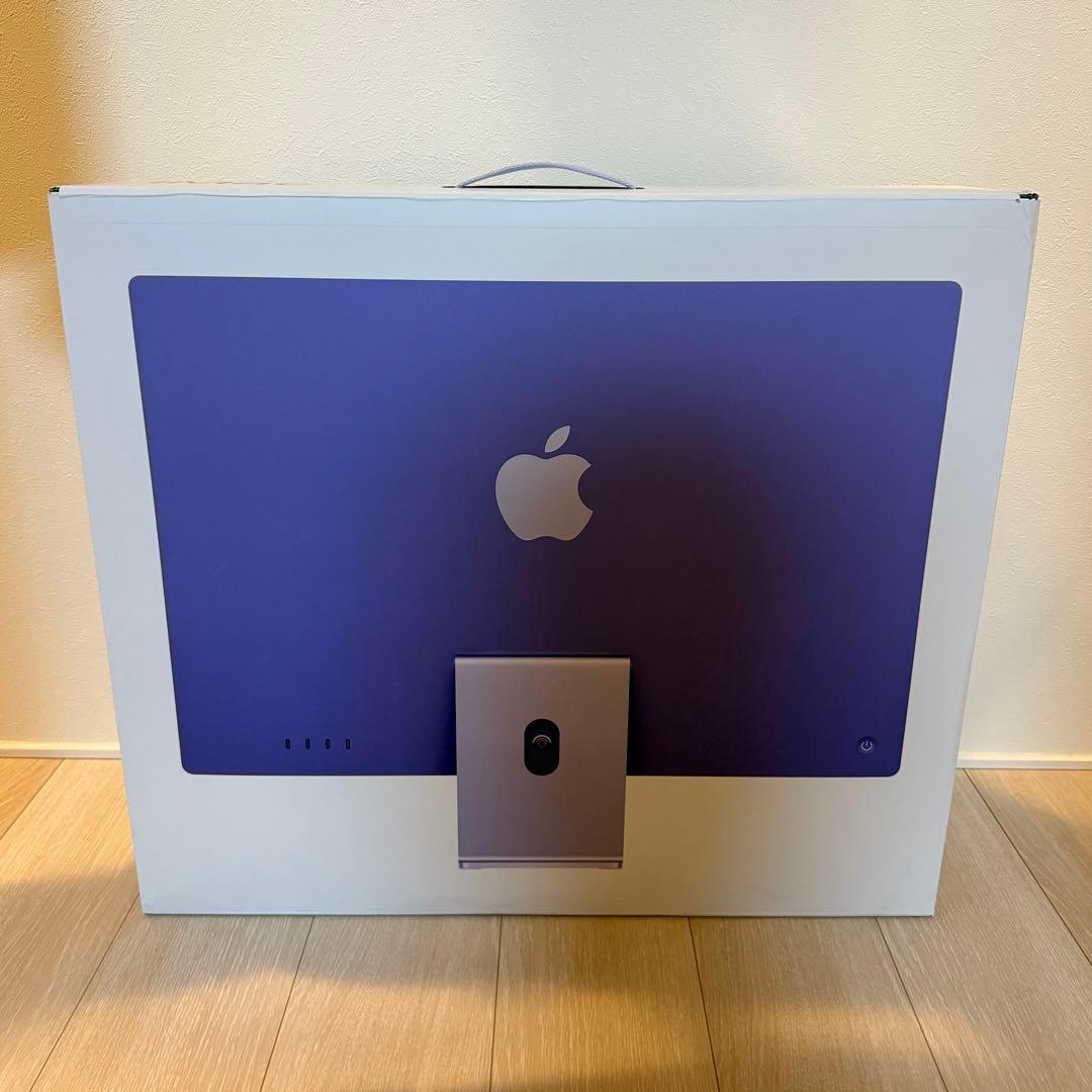 Apple iMac 24inch M4 PURPLE 24GB×512GB