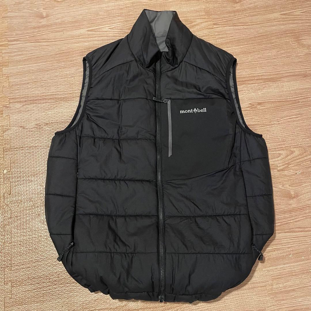 mont-bell モンベル サーマラップベスト 在原みゆ紀　パフボールベスト