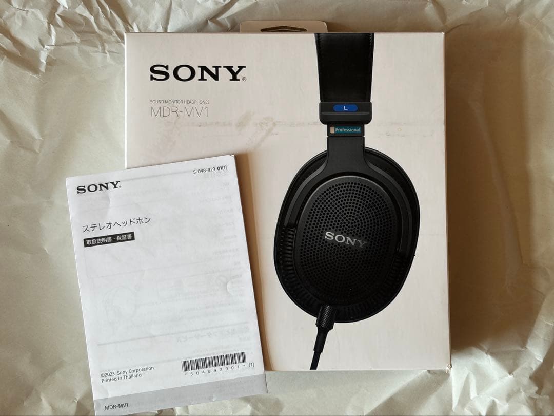 SONY MDR-MV1 開放型ヘッドホン