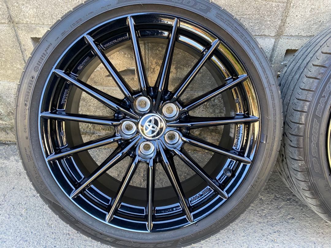 最安値！ トヨタ GRヤリス 純正18インチ ホイール・タイヤセット