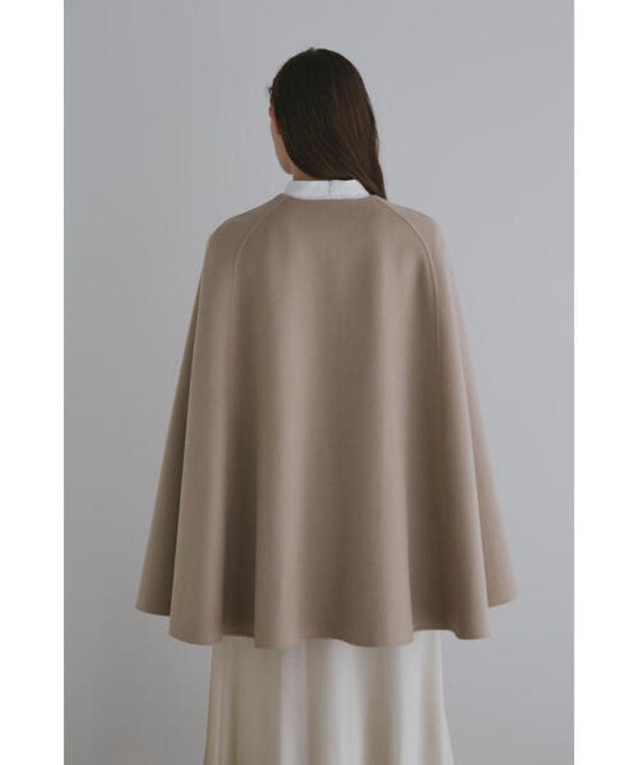 LE PHIL ルフィル ライトリバーケープコート ベージュ