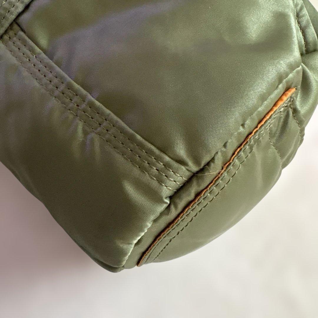 レア✨ポーター　タンカー　ミニボストンL　ドラムバッグ　セージグリーン　緑