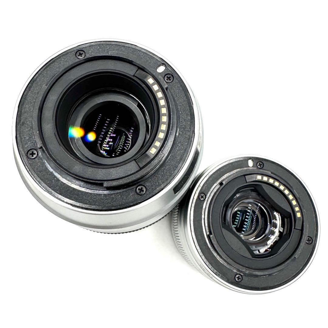 動作良好 FUJIFILM X-A2 シルバー XC 16-50mm OIS