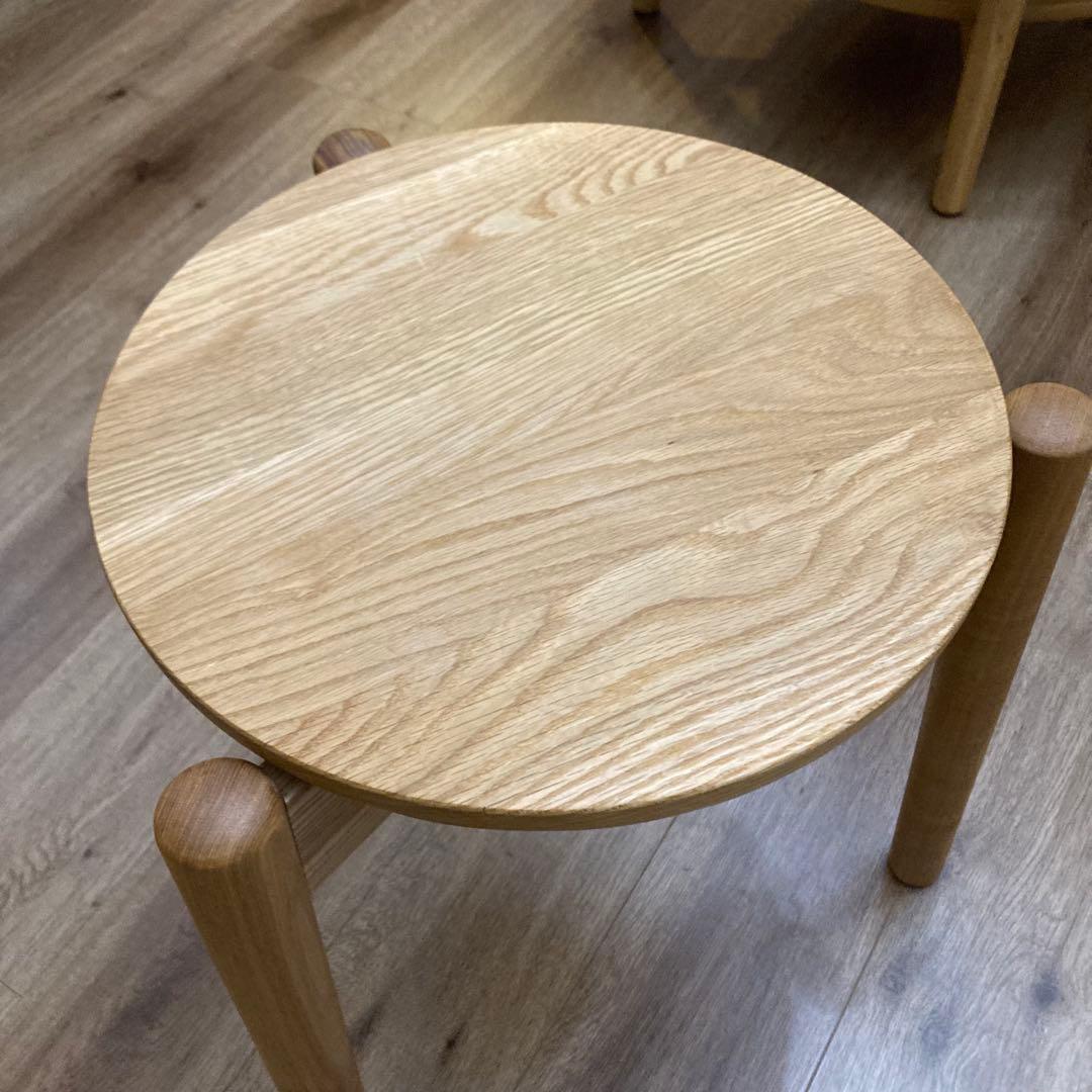 ウニコ SOLK（ソルク）サイドテーブル ナチュラル