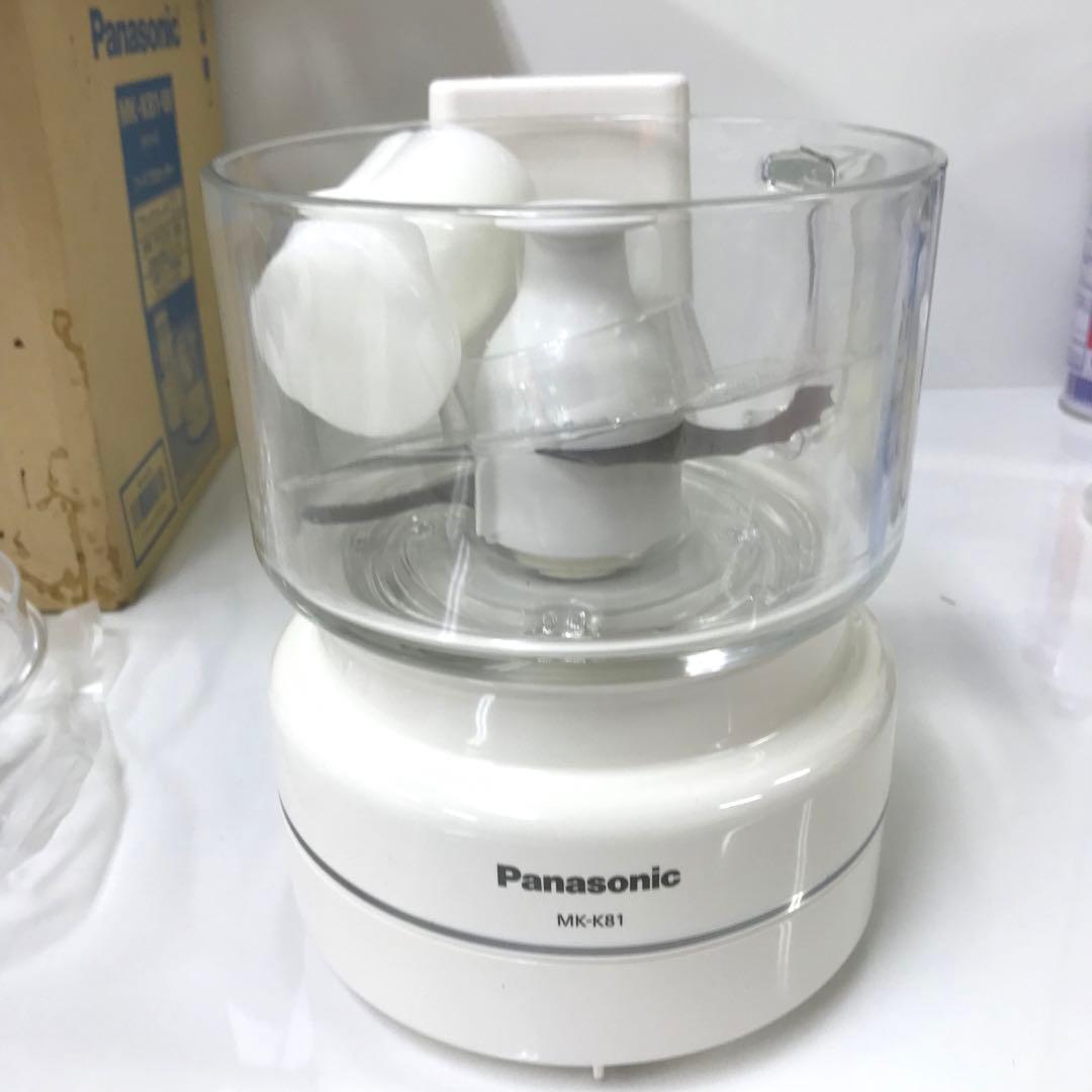 2210-B Panasonic フードプロセッサー MK-K81-W