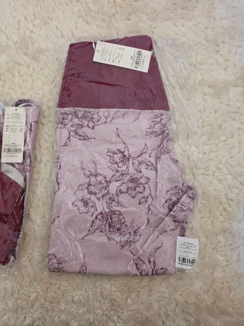 【SUKALA】アンティークプリントクロスタンクトップ、レギンスセット