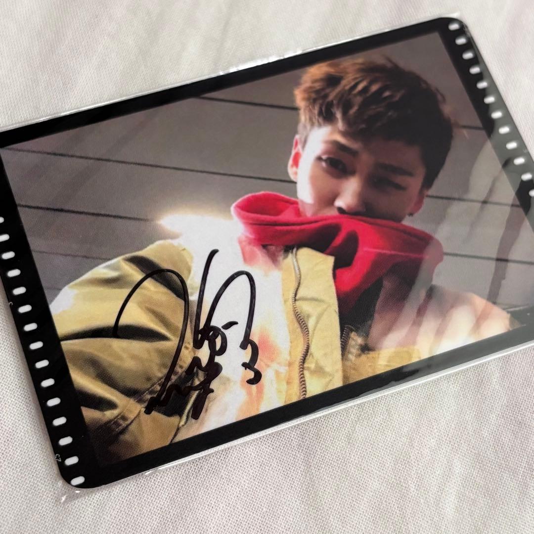 BTOB 일훈 イルフン イルン サノク 公開収録 限定 トレカ サイン入り ④