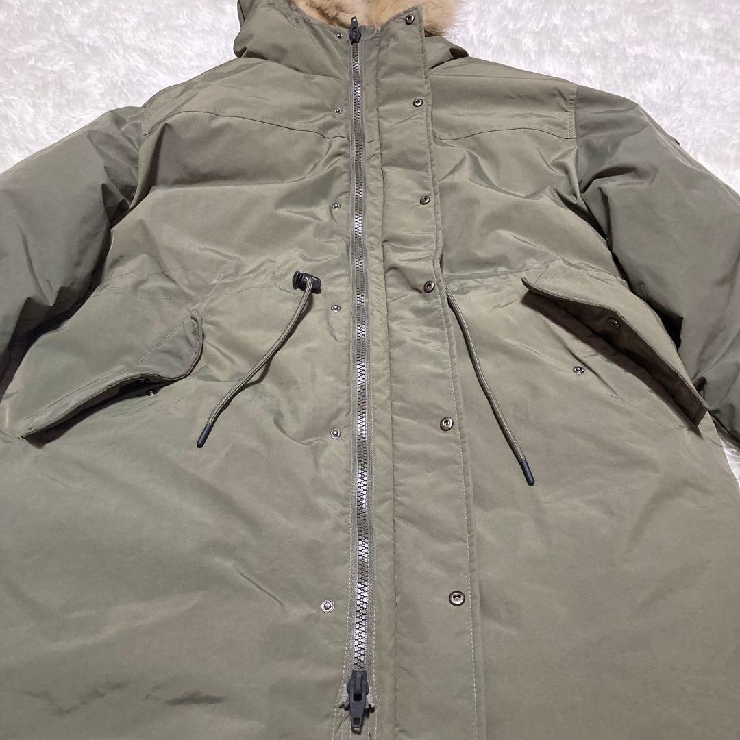 美品 ザラ　ZARA Ｎ-3B モッズコート ファー　XL BIGサイズ