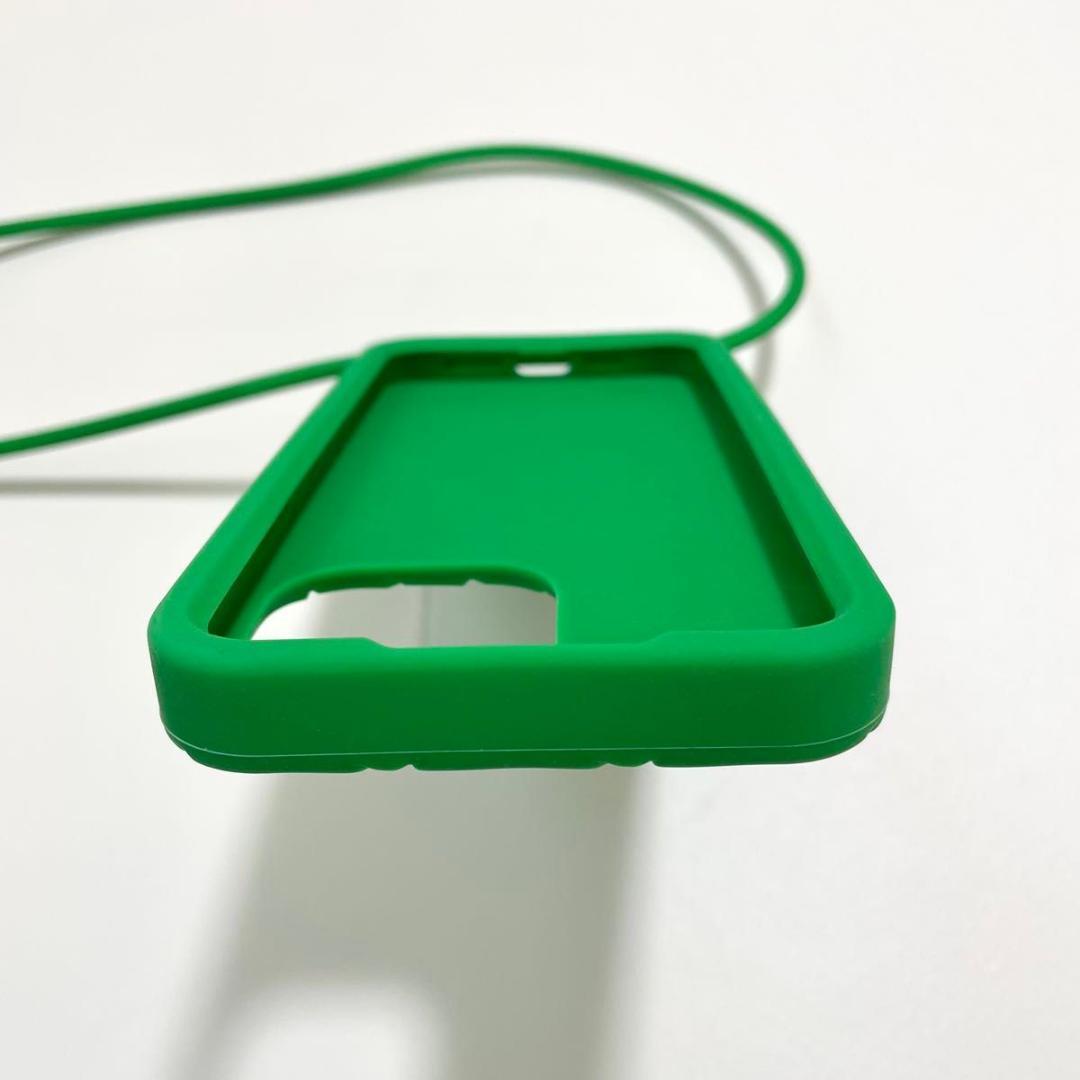 ボッテガヴェネタ iPhone14 Pro Max スマホケース 緑 新品未使用