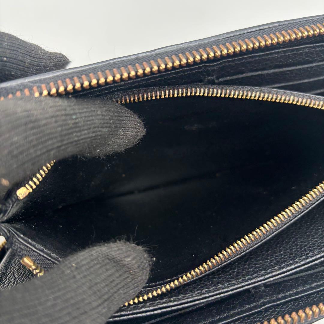 IC搭載ルイヴィトン アンプラント ジッピーウォレット クラフティ バイカラー