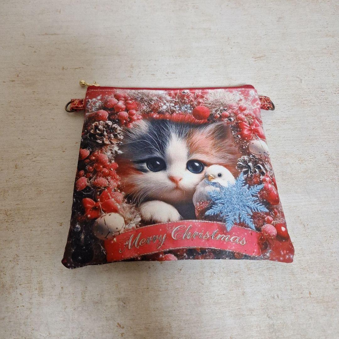 激レアパグパネル生地　ハンドメイド　まちなしバッグ　布バスケット　ポーチ