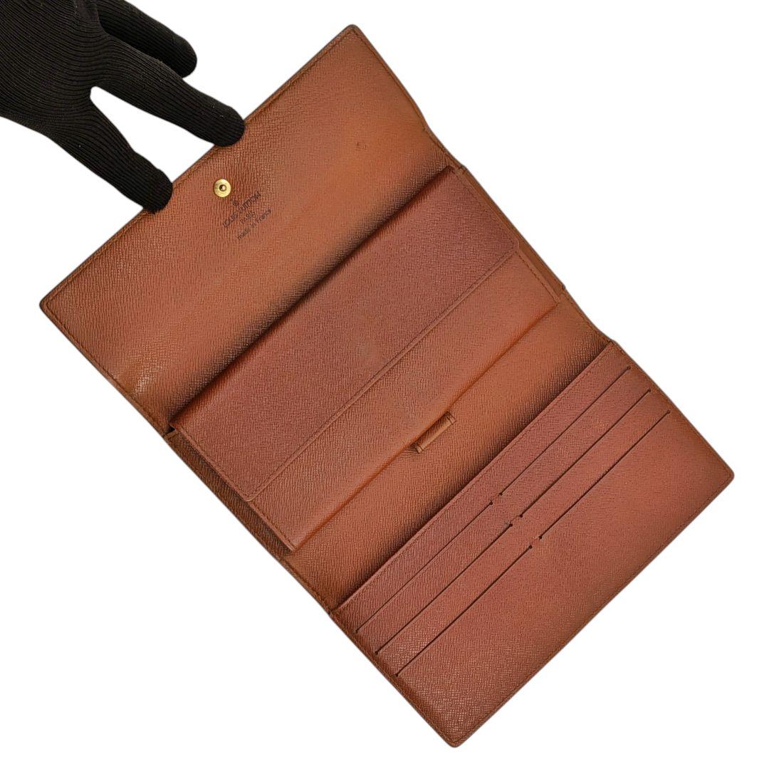 外観美 ルイヴィトン モノグラム ポルトトレゾール インターナショナル 963