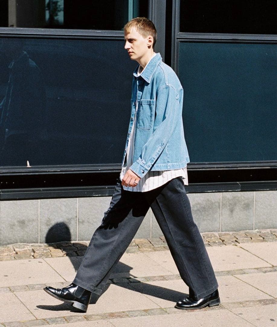 mfpen デニムジャケット ライトブルー