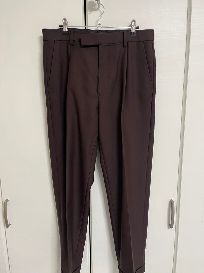 WACKO MARIA DORMEUIL PLEATED ドーメル スラックス