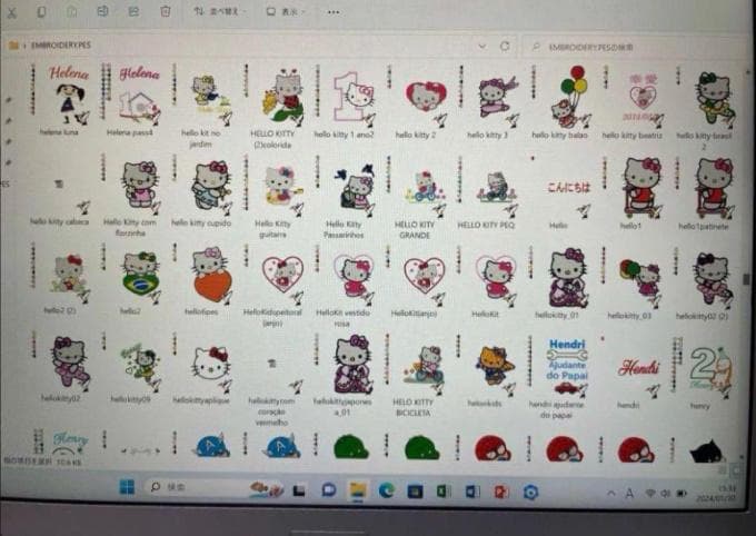 SV7 刺繍プロ11 ミシンPC ブラザー ジャノメ juki アップグレード1