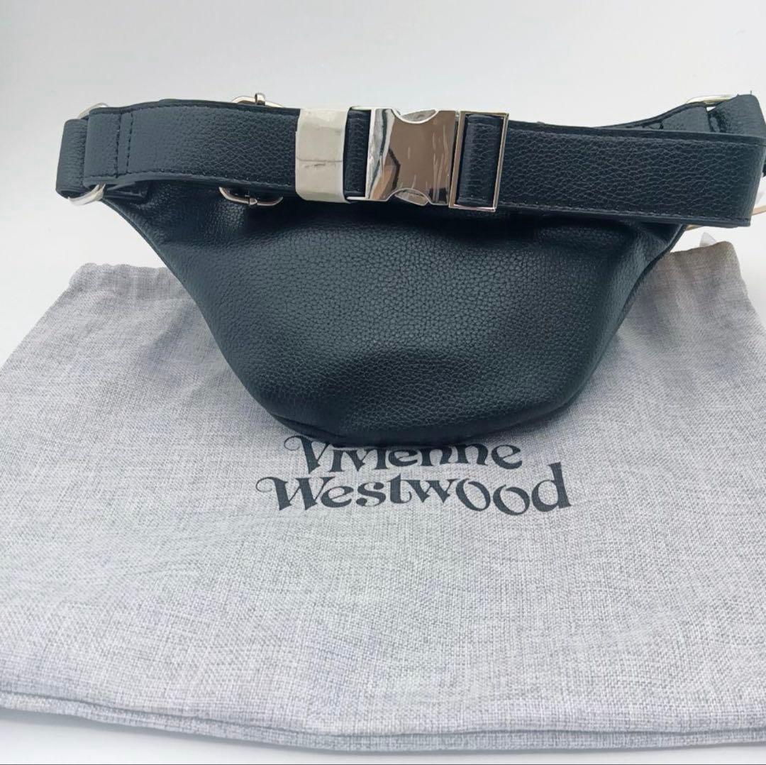 Vivienne Westwood ブラック ボディバッグ ウエストポーチ