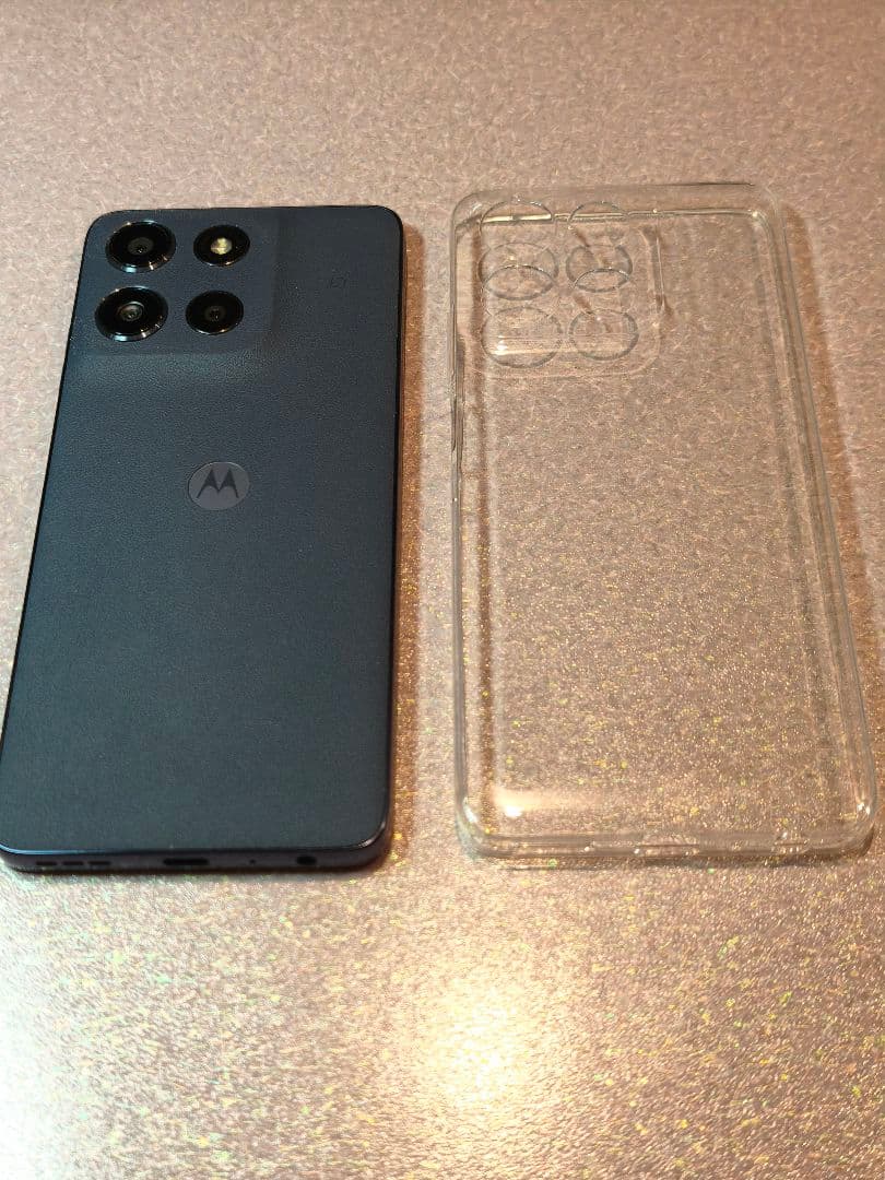 moto g 66j 5G 本体 ブラックオイスター　ケース＋フィルム付