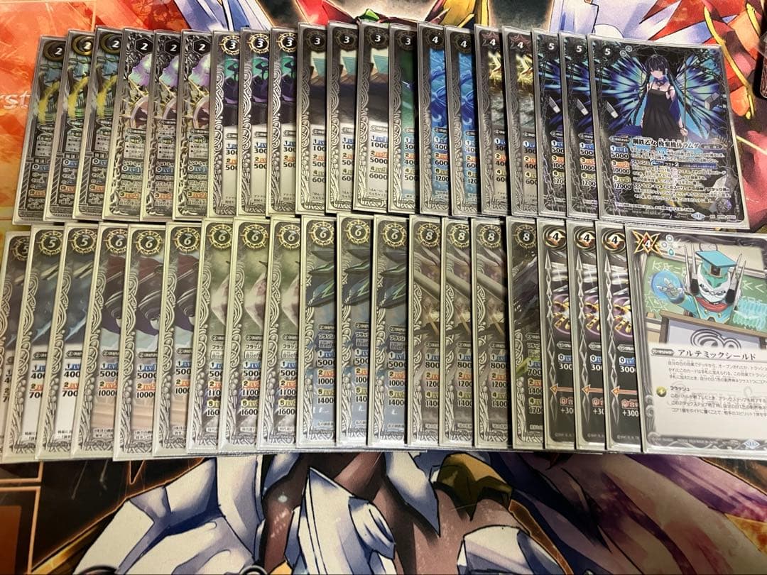 バトスピ アテナデッキ パーツ付き