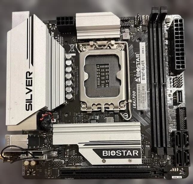 BIOSTAR B760T-SILVER Mini-ITX マザーボード 難あり