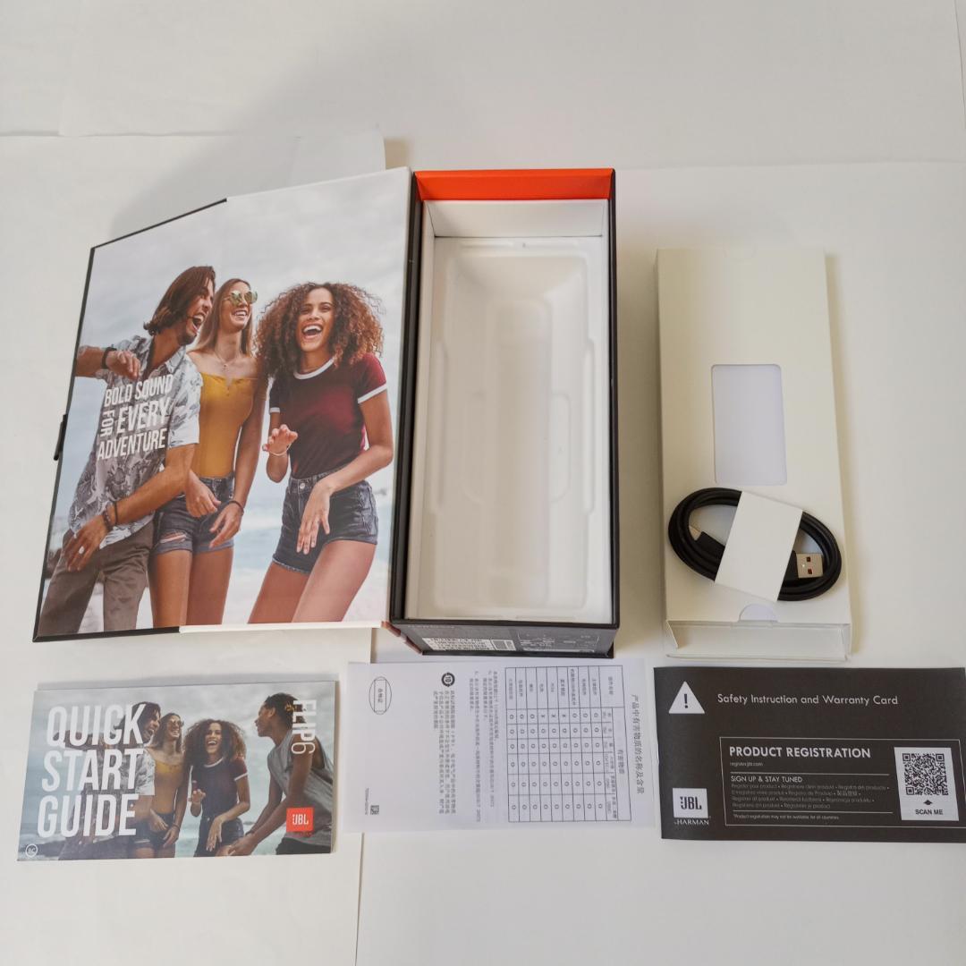 JBL FLIP 6 ブラック ブルートゥーススピーカー 未開封品