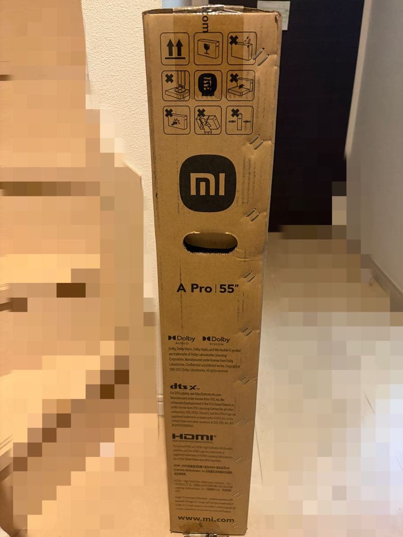 10/11限定 XiaomiA Pro 55インチ 4K チューナーレステレビ