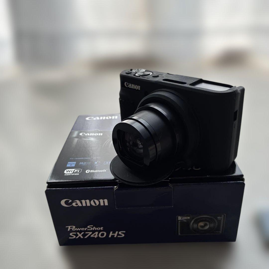 Canon PowerShot SX740 HS ブラック