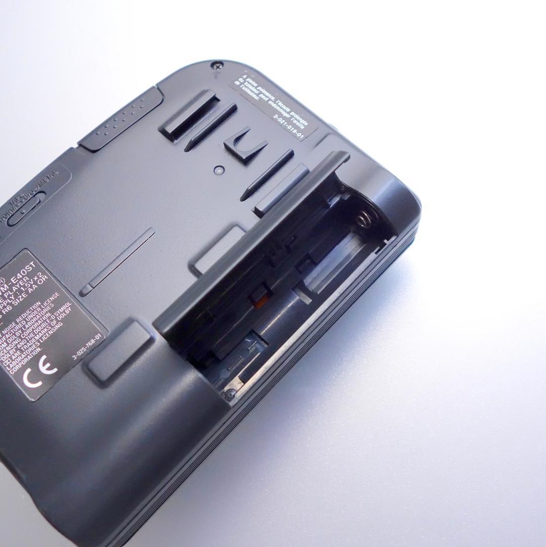 【動作品】希少 WM-E40ST ソニー カセットテーププレーヤー ウォークマン