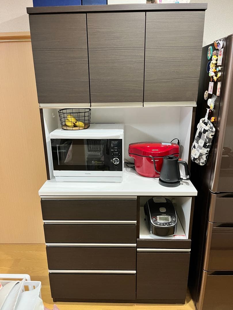 【引越し前格安出品】【ニトリ】組み合わせ食器棚 幅約100cm