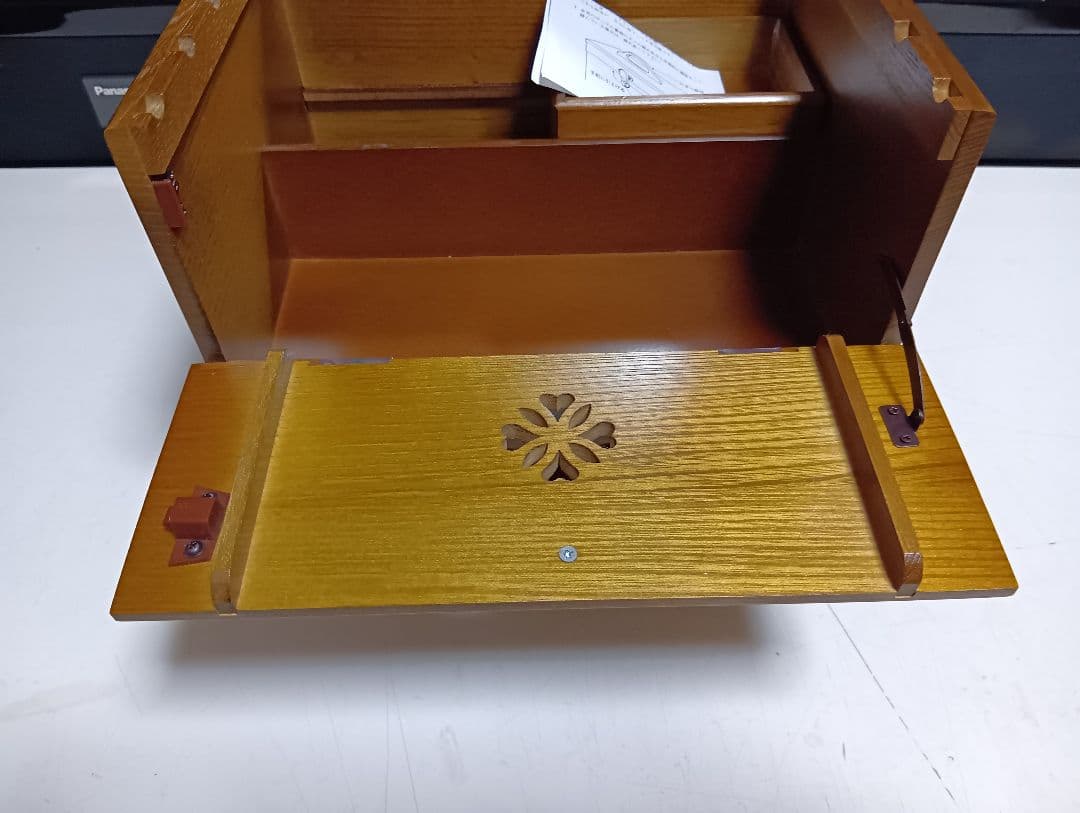 パリの雑貨屋　クラッチ　引き出し　ウッド　メイク　ボックス　美品