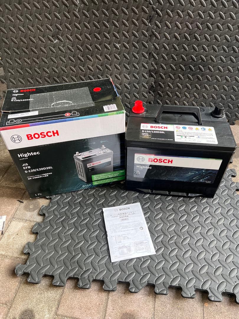 新品　バッテリー　120D26L BOSCH S-120 送料込み