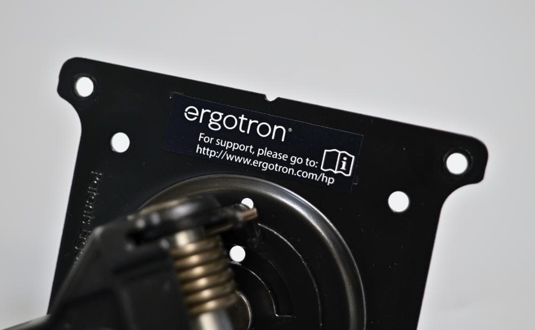 エルゴトロン LX モニターアーム OEM HP製 ブラック 補助プレートおまけ