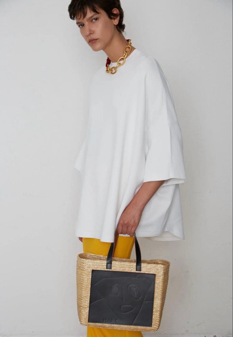 2025新作 プランシー PLAN C ストローバッグ カゴバッグ