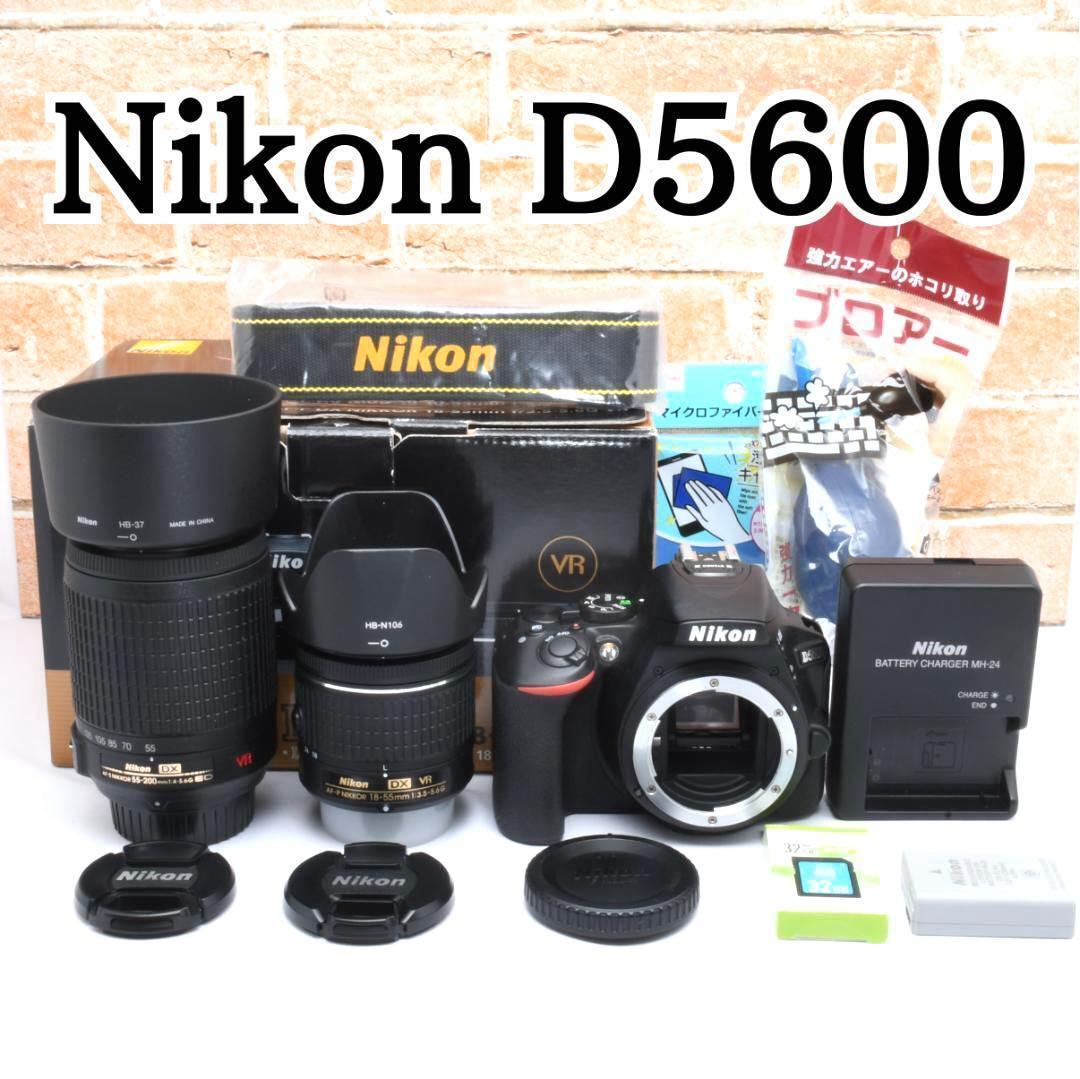 ショット数6700回✨Nikon D5600✨Wi-Fi&Bluetooth