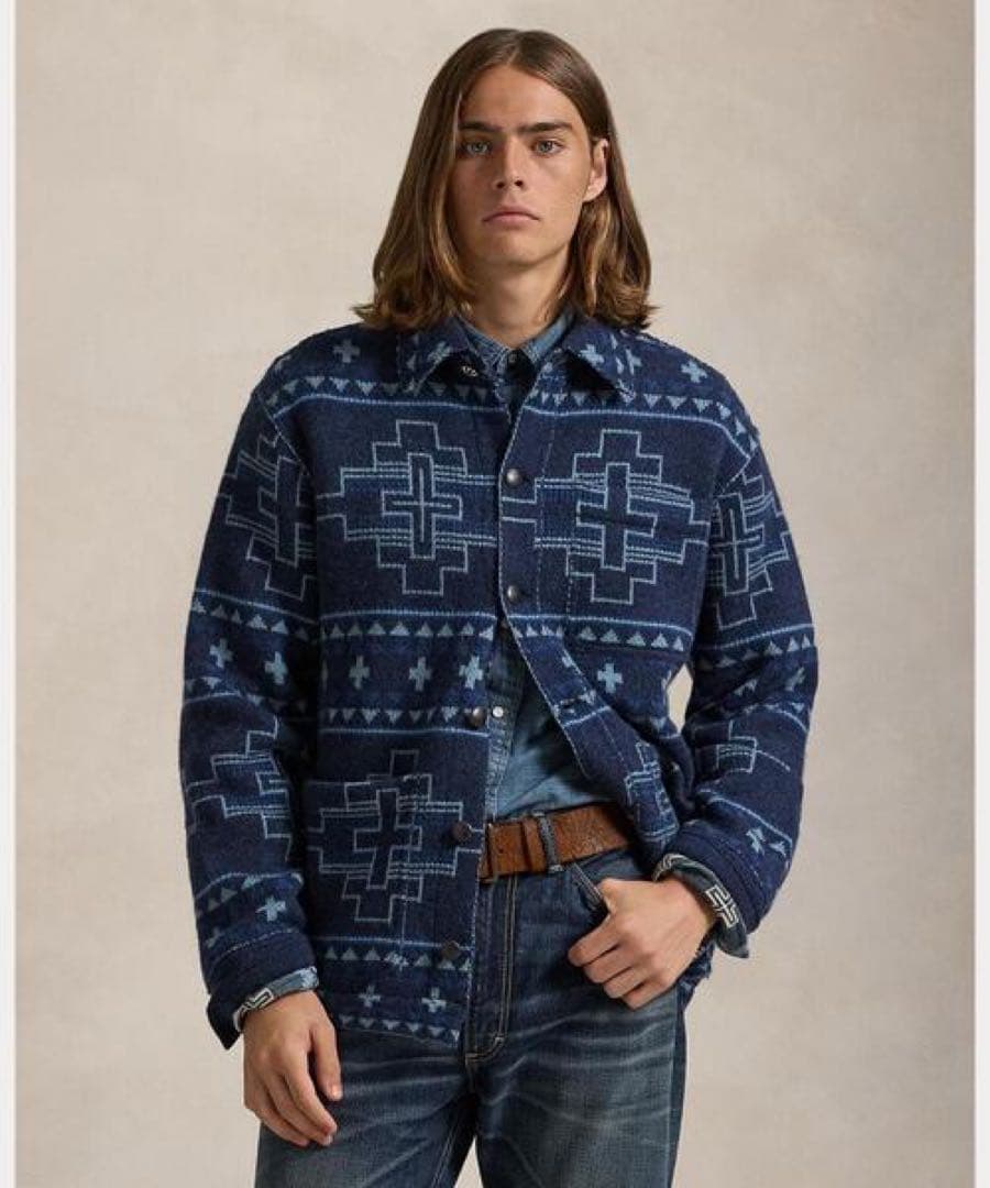 ラルフローレン x Naiomi Glasses ネイティブ ジャケット RRL