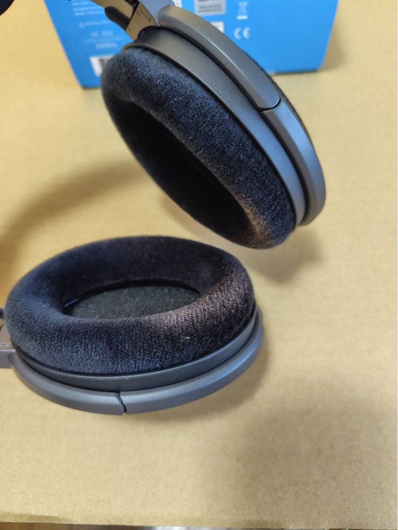 SENNHEISER HD600 ヘッドホン 純正イヤーパッド付属