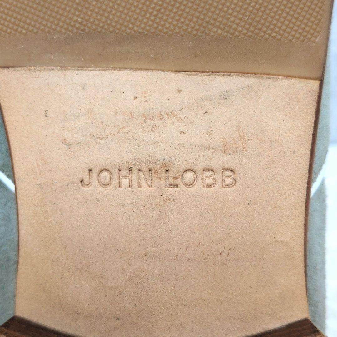 【定価143000円 極美品】ジョンロブ　ショア　スリッポン　スエード　8695