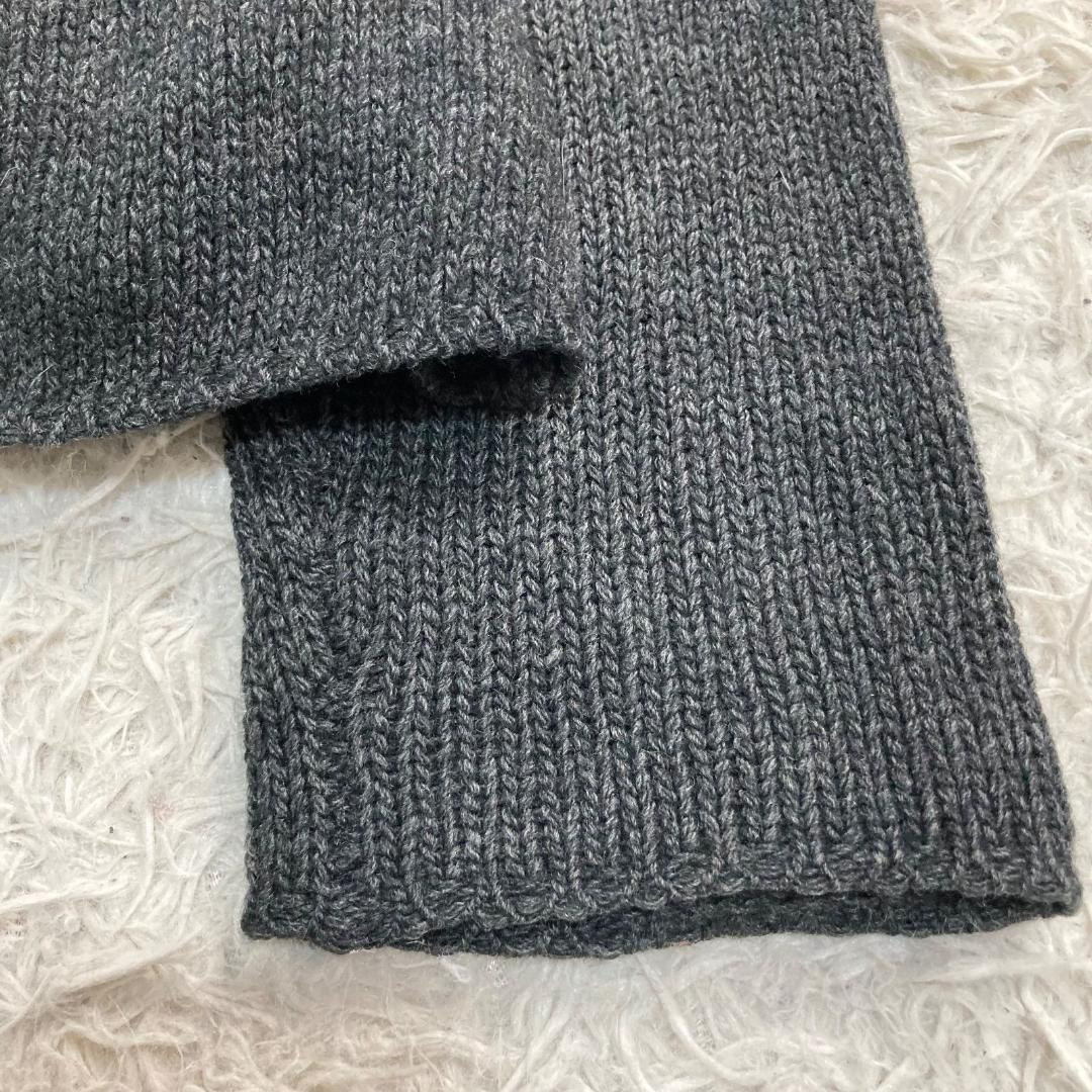 17042✨マルニ 42 カシミヤ混 リボン ウール ニットジャケット ブルゾン