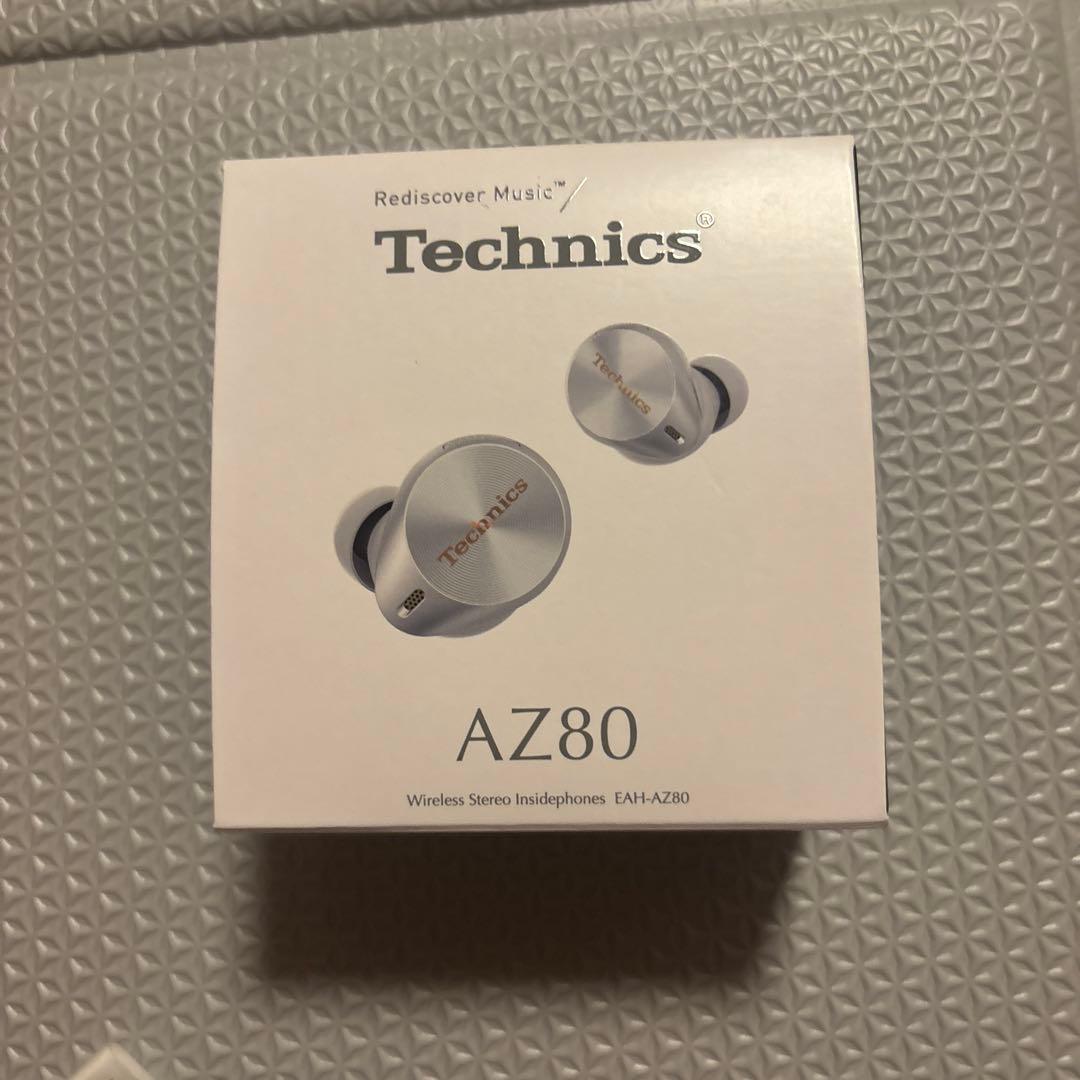 【美品】テクニクス ワイヤレスイヤホン EAH-AZ80-S シルバー