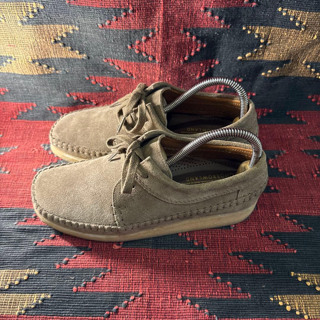 トゥモローランド 購入　パドモアアンドバーンズ　スエードレザー　クラークス