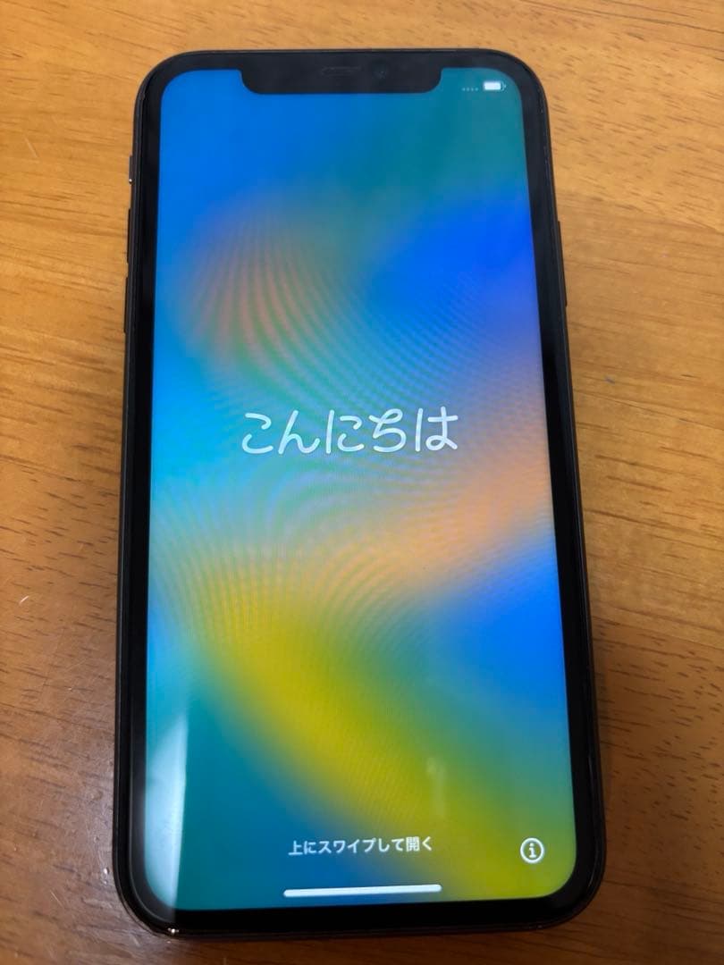 iPhone11 64GB ブラック 箱、説明書、純正有線イヤフォン付き