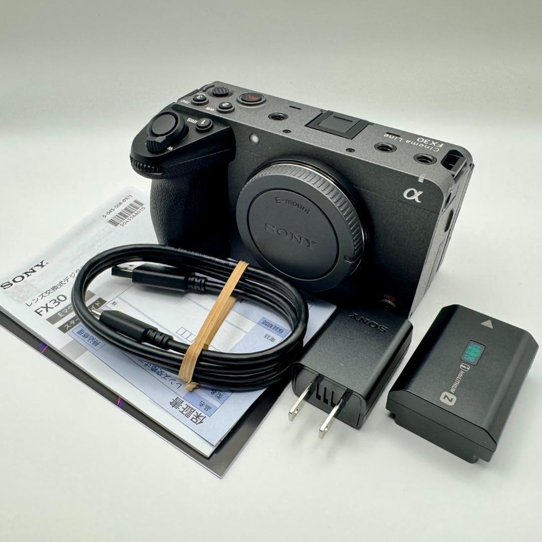 ビデオカメラ SONY FX30 ILME-FX30B
