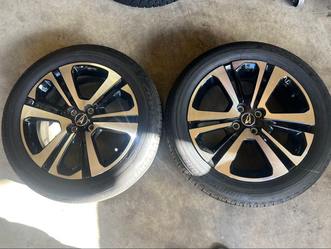 ロッキー純正ホイール195/60r17 2本 夏タイヤ