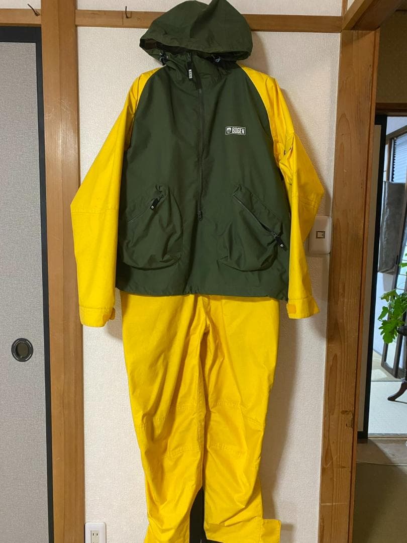はっ水処理済！bogenボーゲンswingjacket swingpants