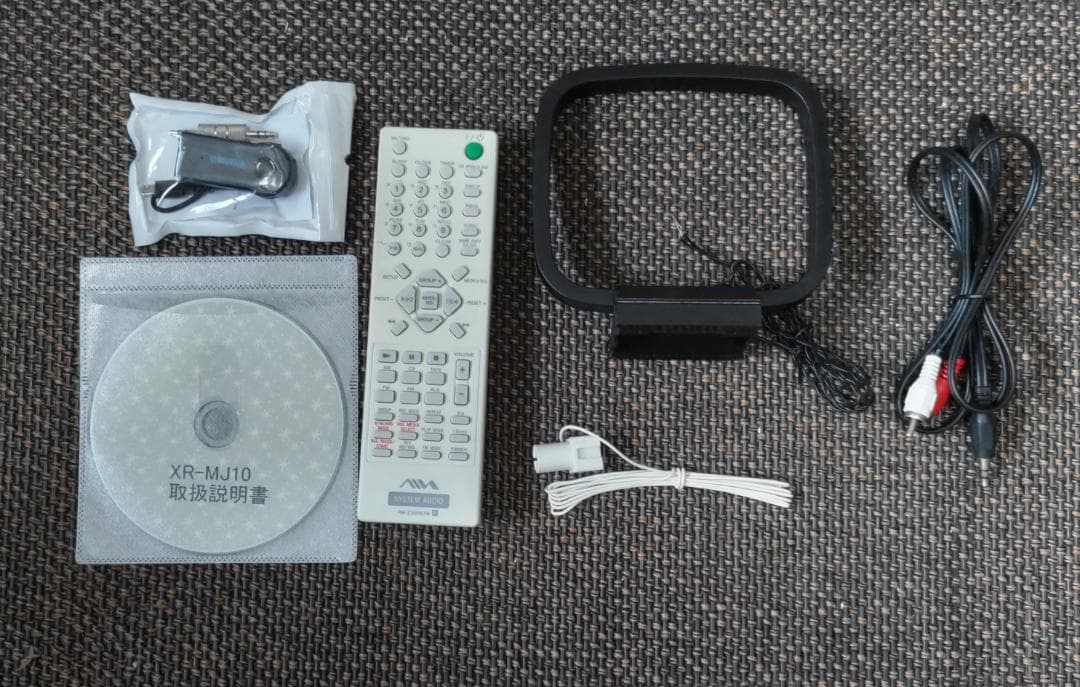 AIWA MD/CD/カセット オールインワンコンポ XR-MJ10　動作良好