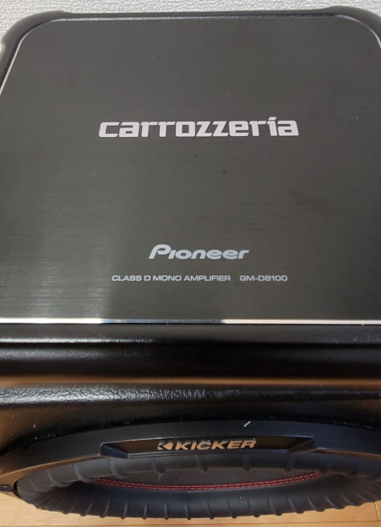 M*a様 KICKER CompR 12インチ ウーファーセット GM-D810