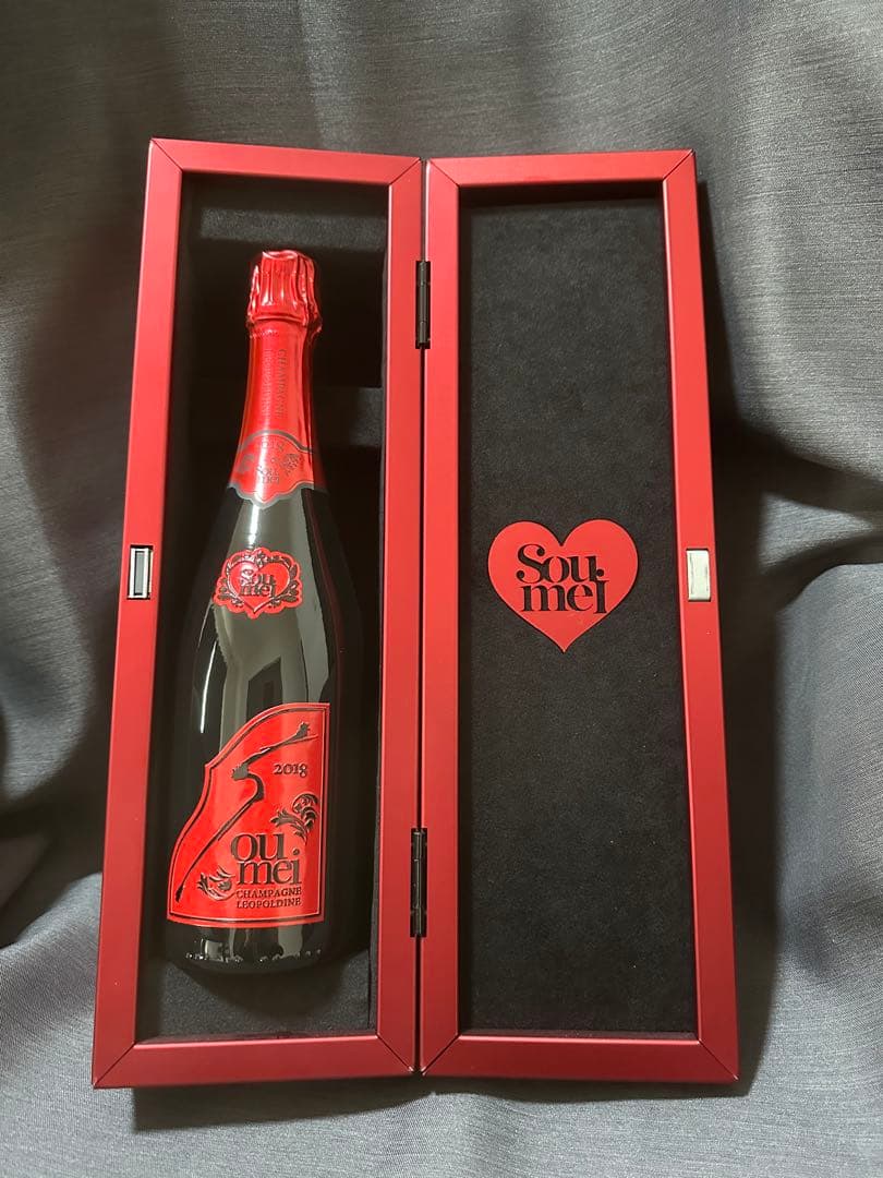 美品✨ソウメイ レッド ミレジメ 2018年 専用ケース付き